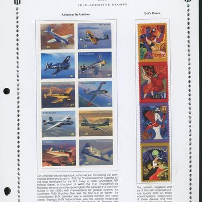 2005 United States Self-Adhesive Booklet Stamp Set