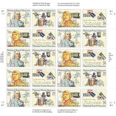 National Postal Museum Stamps