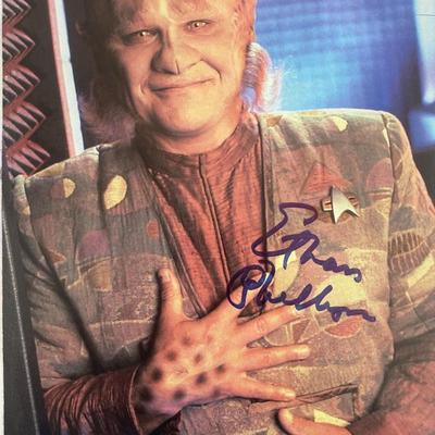 Star Trek: Voyager
Ethan Phillips signed photo