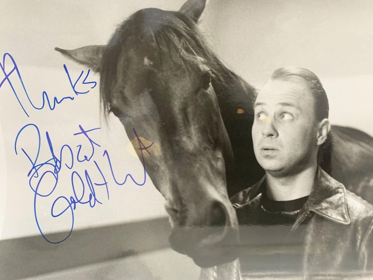 Bob Goldthwait signed photo | EstateSales.org