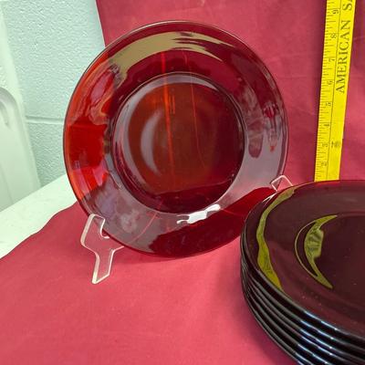Ruby red anchor hocking