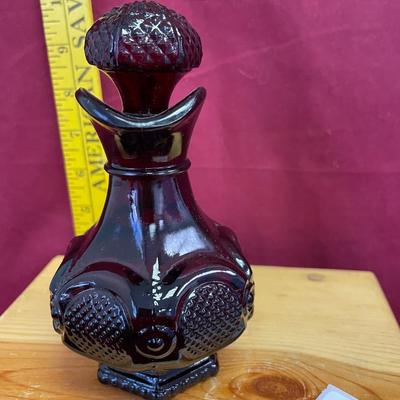 Ruby red cruet