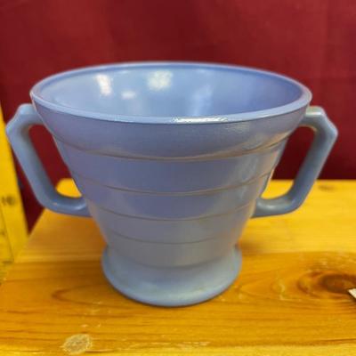 Vintage hazel atlas open sugar bowl