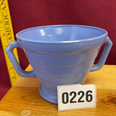 Vintage hazel atlas open sugar bowl