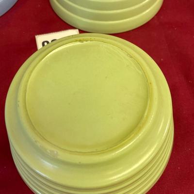 Vtg Hazel Atlas moderntone pastel bowl
