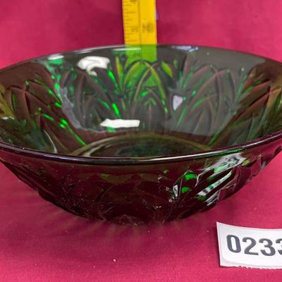 Vintage Anchor Hocking forest green