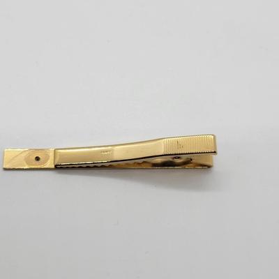 LOT10: Vintage Diamond Accent 14k Tie Bar (8.2g Total Weight)