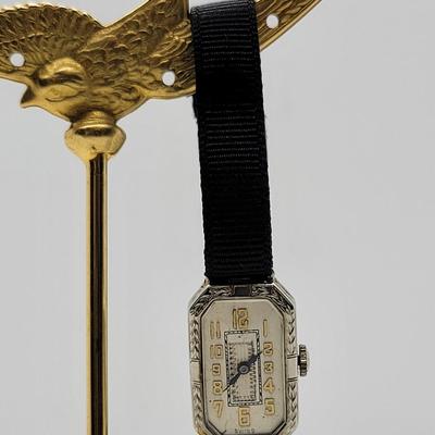 LOT50: Swiss Antique Watch - ticking