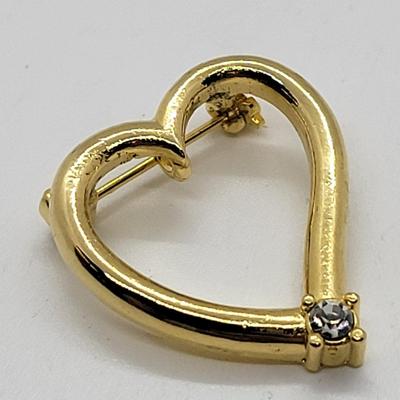 LOT61: Heart Brooch Collection