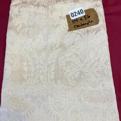 114x56â€ rectangle tablecloth