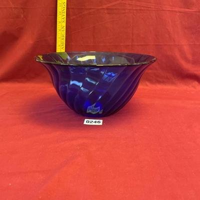 Kmart cobalt blue large bowl