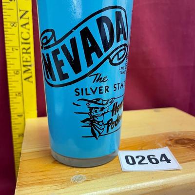 Nevada-Hazel Atlas souvenir frosted state map