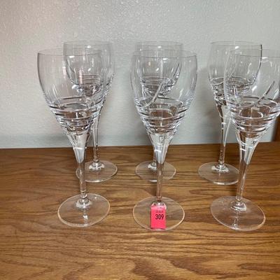 Tipperary Spiral crystal glasses