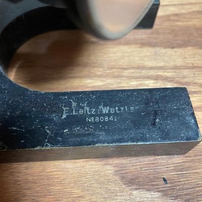 Antique microscope