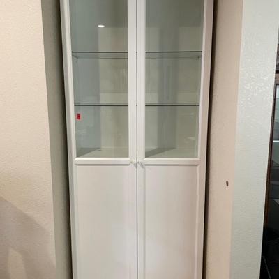 White cabinet