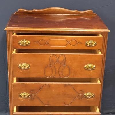 Vintage 4 Drawer Dresser