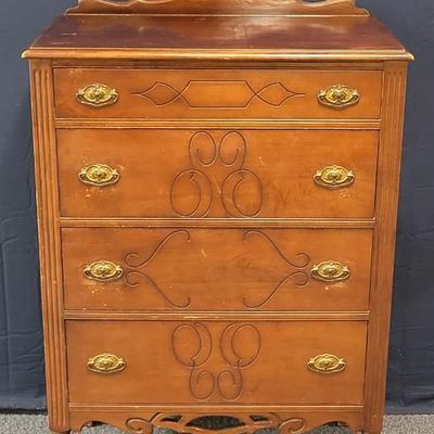 Vintage 4 Drawer Dresser