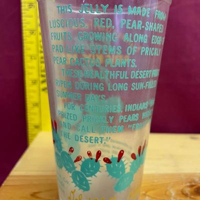 Prickly pear jelly jar-empty