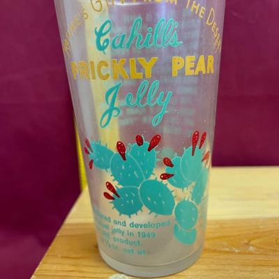 Prickly pear jelly jar-empty