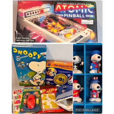 Lot of 7 Vintage Game Toys