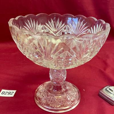 11â€ round pedestal bowl