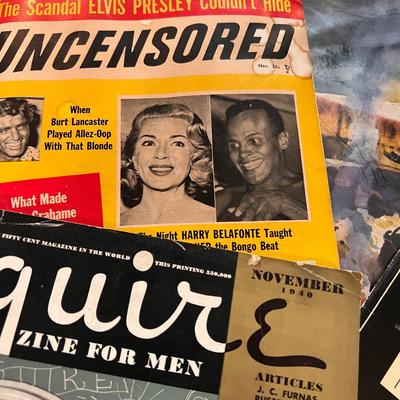 Mixed Lot Vintage Magazines 1950â€™s-80â€™s