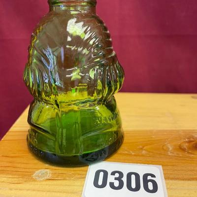 Wheaton â€œWashingtonâ€glass bottle