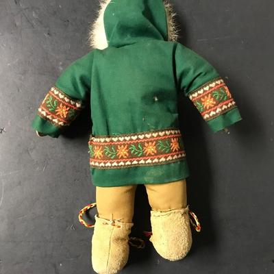 VINTAGE INUIT DOLL