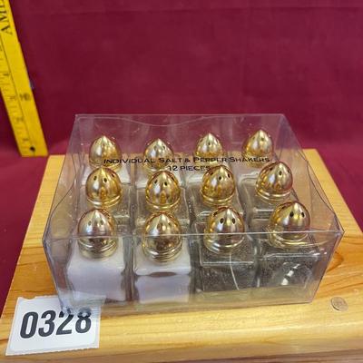 12-salt and pepper shakers