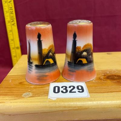 Made in Japan salt and pepper shakers