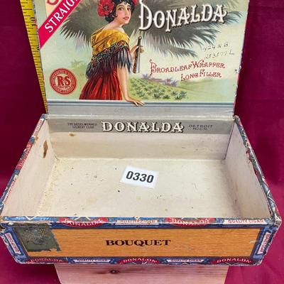 Donalda cigar box