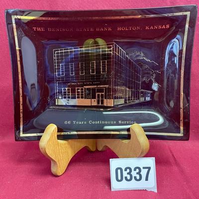 Denison state Bank tray