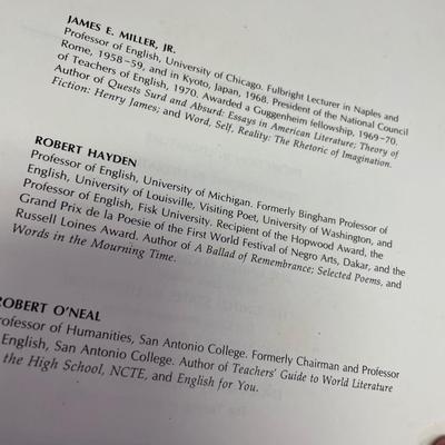 Adventures in American Lit asst.