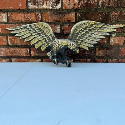 EAGLE LOT of 3! 36" Brass Cast Metal, 18"Cast Aluminum And PUCCI Ceramic. *Read details