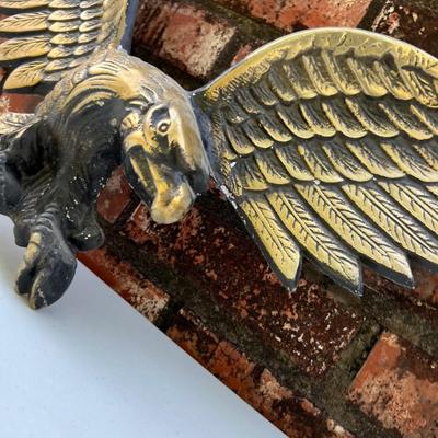 EAGLE LOT of 3! 36" Brass Cast Metal, 18"Cast Aluminum And PUCCI Ceramic. *Read details