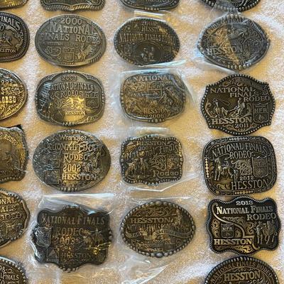 Lot of Hesston Buckles