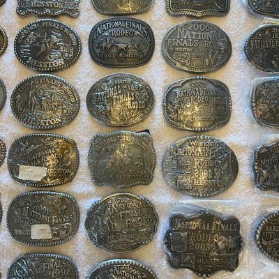 Lot of Hesston Buckles