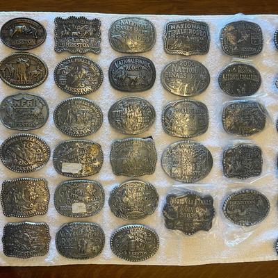 Lot of Hesston Buckles