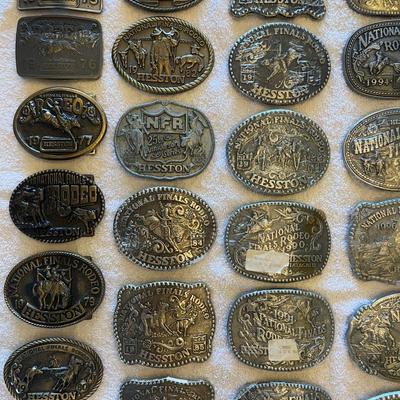 Lot of Hesston Buckles