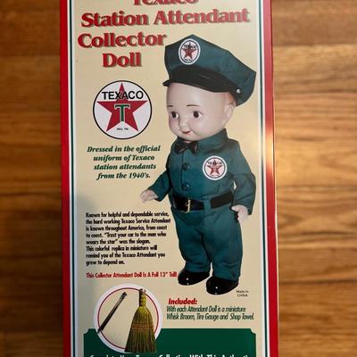 Texaco Station Attended Collector Doll