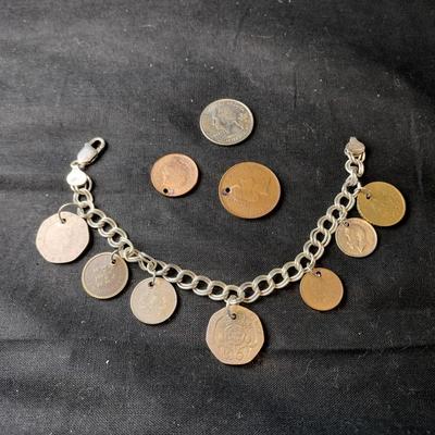 Sterling Silver Charm Bracelet