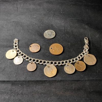 Sterling Silver Charm Bracelet