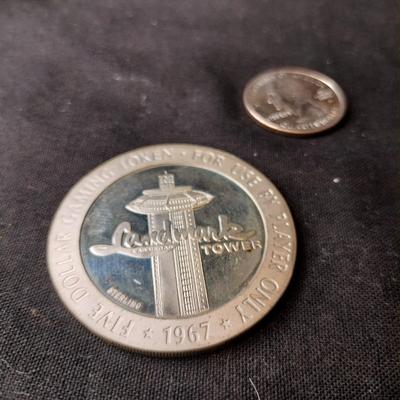 Sterling Silver Vintage Las Vegas Token