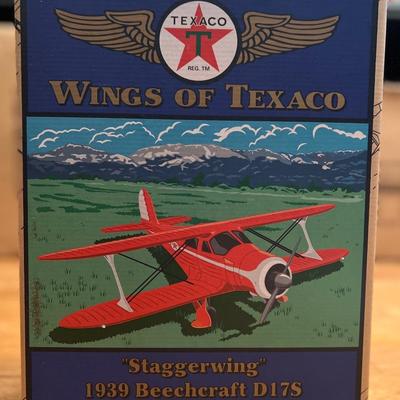 Wings of Texaco 1939 Beechcraft D175 â€œStaggerwingâ€