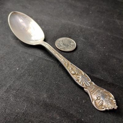 Vintage Sterling Collector's Spoon