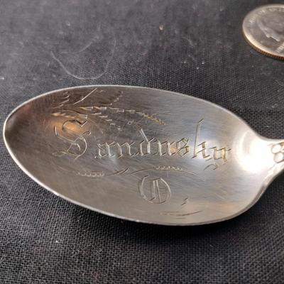 Vintage Sterling Collector's Spoon