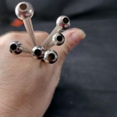 Web Sterling Silver Spoon Straws