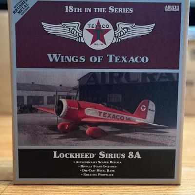 Wings of Texaco Lockheed Sirius 8A Brushed Metal