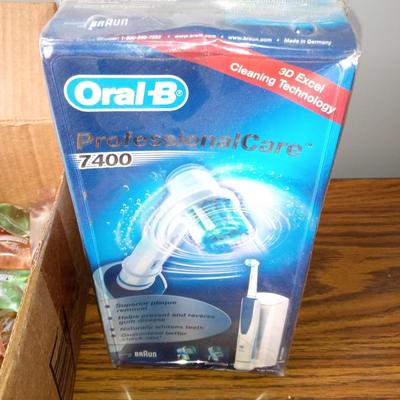 NEW ORAL-B PRO TOOTHBRUSH AND A VARIETY OF HYDRO THERAPIES