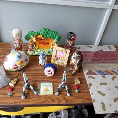 VARIETY OF DECOR AND TOYS FOR THE KIDS